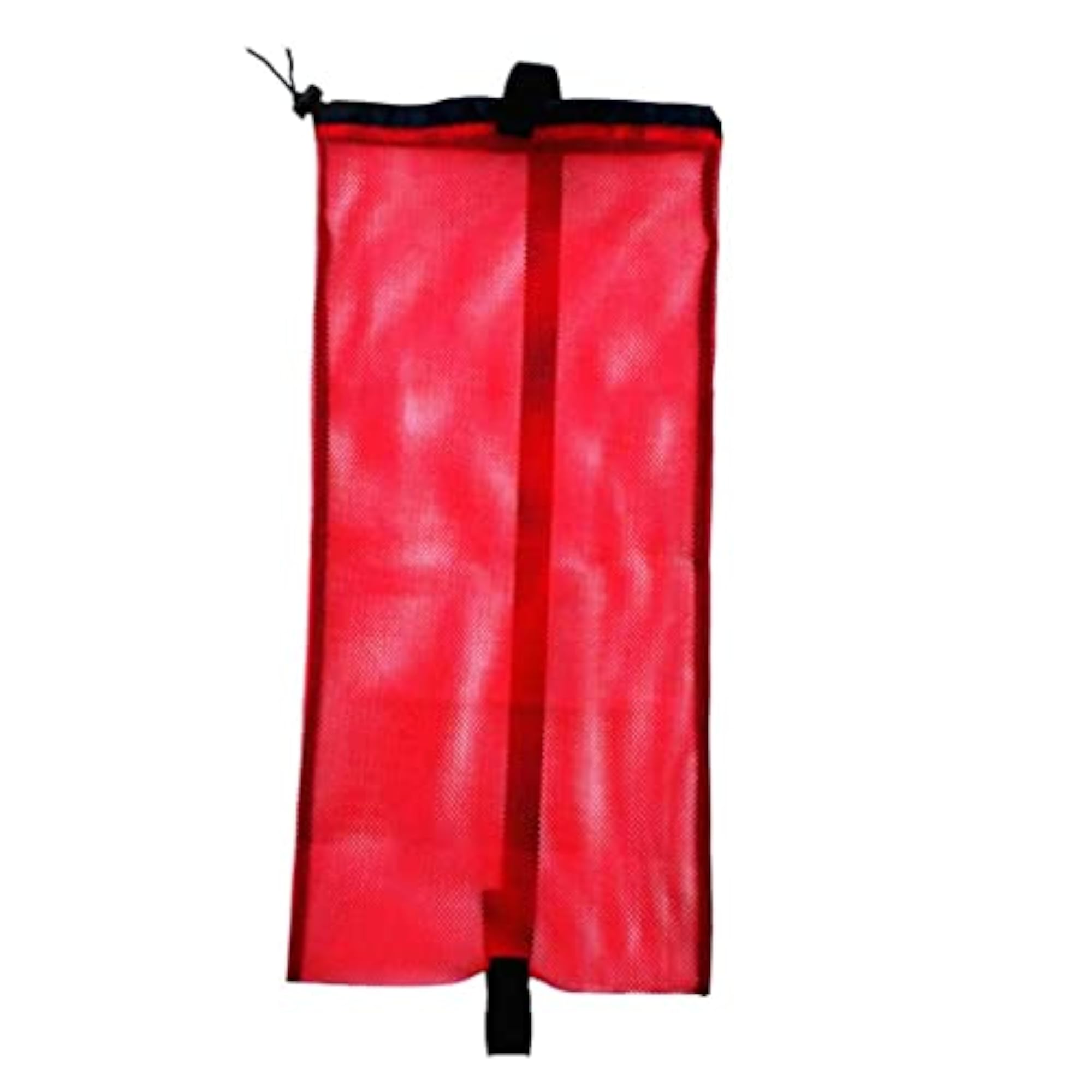 Drawstring Mesh Bag for Scuba Diving Equipment, Red